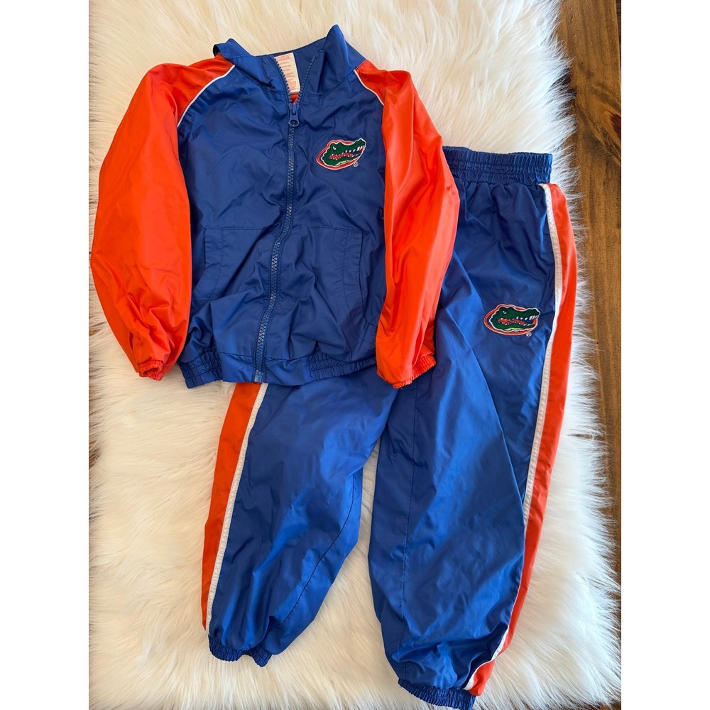 Florida Gators‎ track suit 2 piece pants and jacket set size 4 EUC
